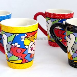 4 Mugs céramique "Petits garçons"