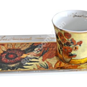 Tasse à café et soucoupe Van Gogh