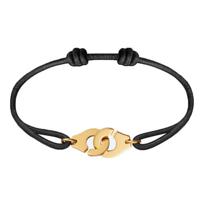Geometric Unisex Bracelet - Black & Gold