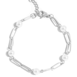 Saint Raphael Paperclip Bracelet