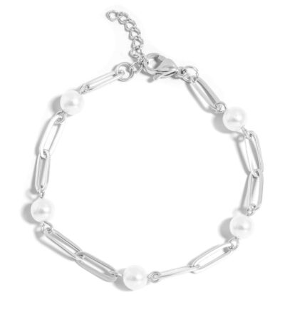 Saint Raphael Paperclip Bracelet