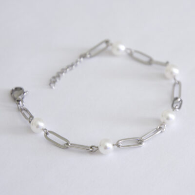 Saint Raphael Paperclip Bracelet