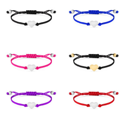 Heart Friendship Bracelet - 18K Gold Coated or Stainless Steel