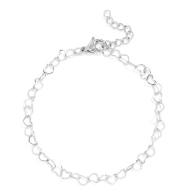 Miami Heart Chain Bracelet