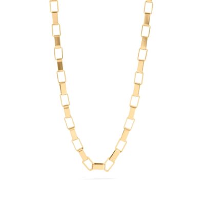 Elysées Paperclip Chain Necklace Gold