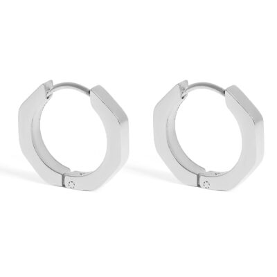 Parisian Huggie Hoop Earrings - 316L Stainless Steel