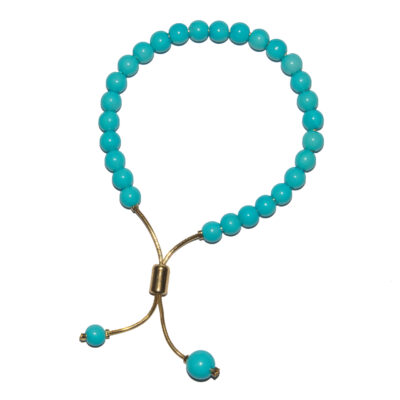 _NIK5481 Mia Turquoise Beads Bracelet