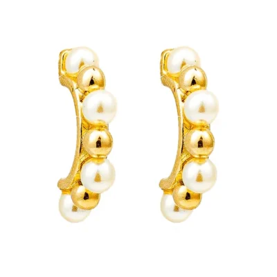 BRFL-1129 "Miami Chic" Bead Earrings