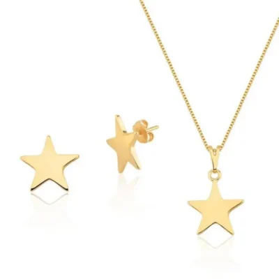 "Starlight" Chain & Earrings
