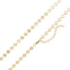 Miami Sun Chain Gold  18"+2