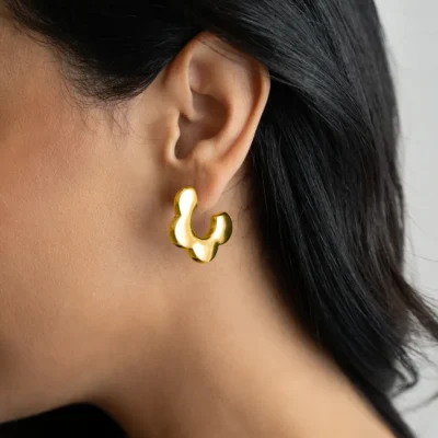 "Las Nubes" Earrings - Gold Filled or Rhodium
