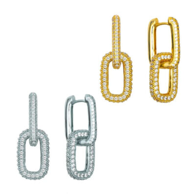 Miami Glow Earrings - Gold or Rhodium Filled