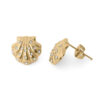 ERJ0109_gold South Beach Shell Earrings