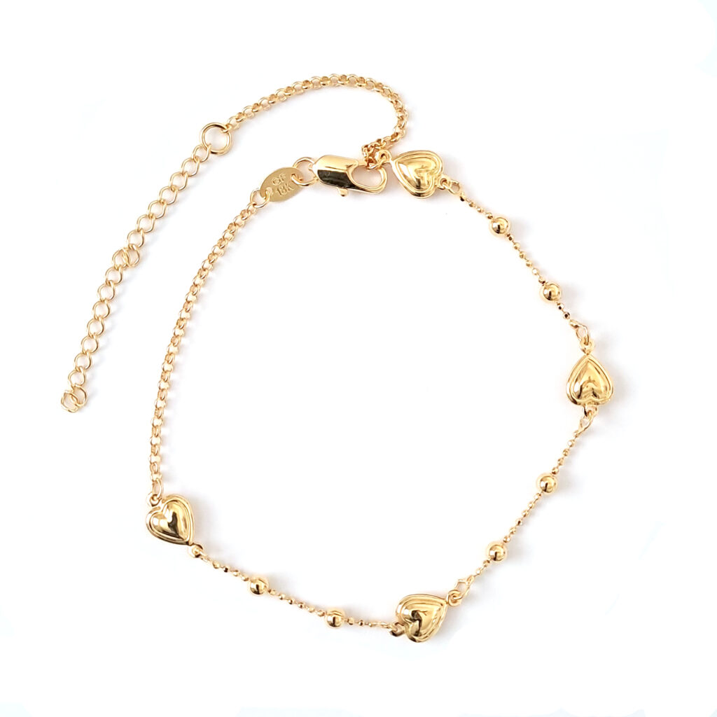 "Amour Links" Anklet