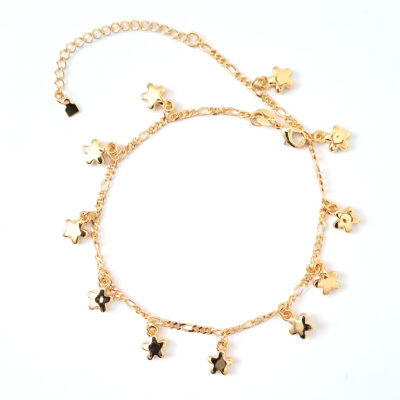 "Starry Night Flowers" Anklet