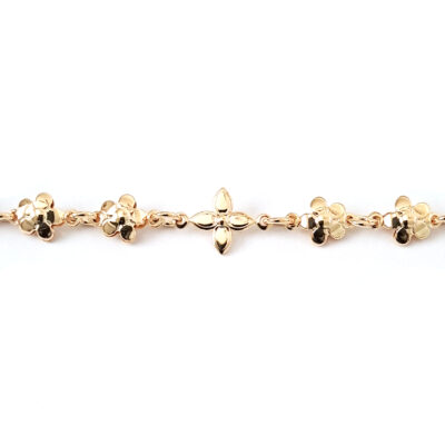 "Royal Flowers" Anklet