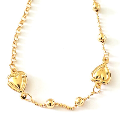 "Amour Links" Anklet