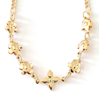 "Royal Flowers" Anklet