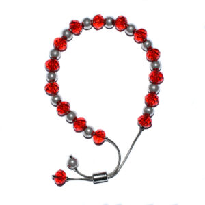 Faceted Beads Bolo Bracelet
