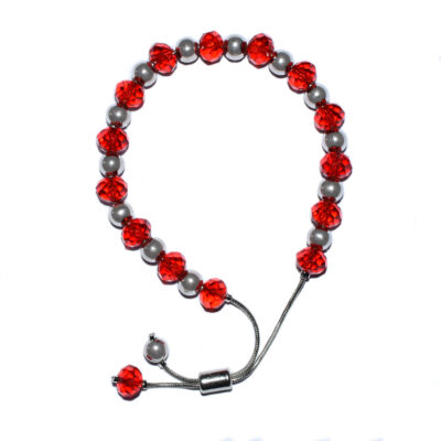Faceted Beads Bolo Bracelet