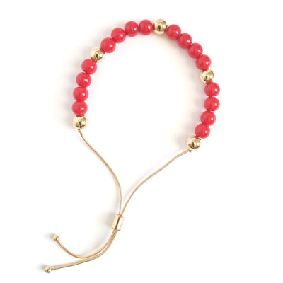 Carpentras Light Red Bolo Bracelet