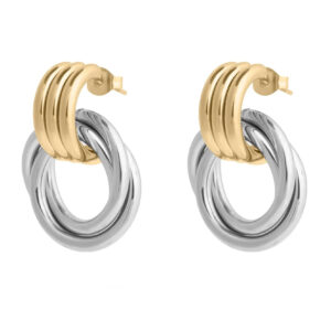 "Night and Day in Paris" Stud Earrings