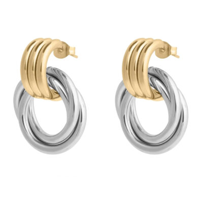 "Night and Day in Paris" Stud Earrings