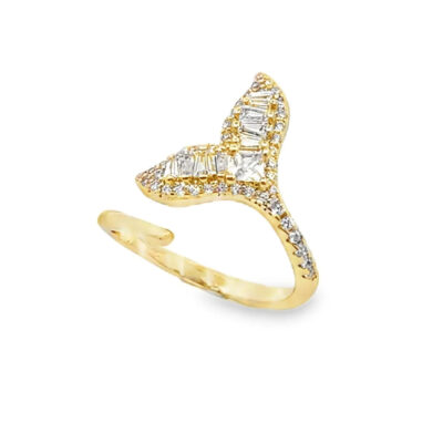 "Butterfly Wing" Open Ring