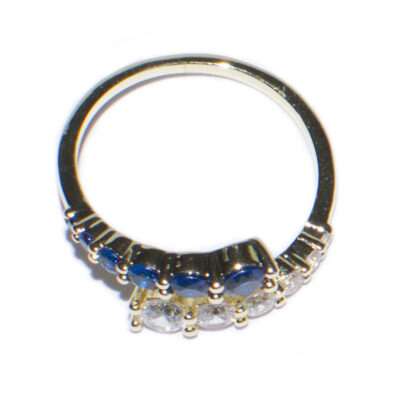 "La Brillante" Open Ring with CZ