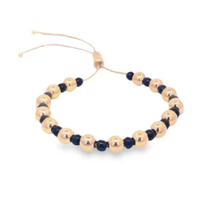 Bicolor Pearl Bolo Bracelet
