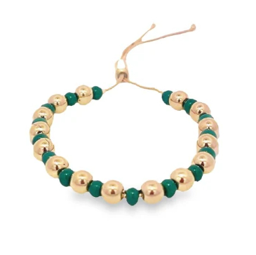 Bicolor Pearl Bolo Bracelet