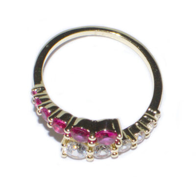 "La Brillante" Open Ring with CZ