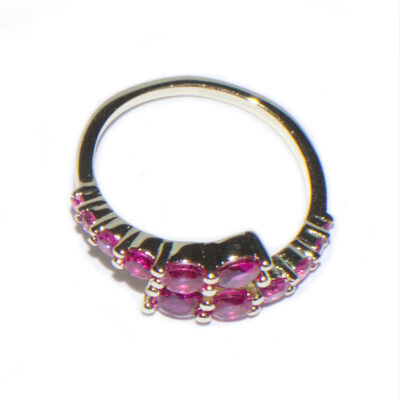 "La Brillante" Open Ring with CZ