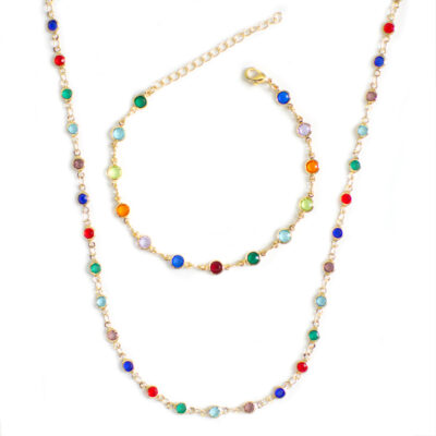 "Prism Link" Bracelet & Necklace