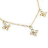 CHN0165_ Floral Necklace Gold