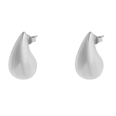 ERJ0130_Stainless-Steel "Water Drop" Stud Earrings